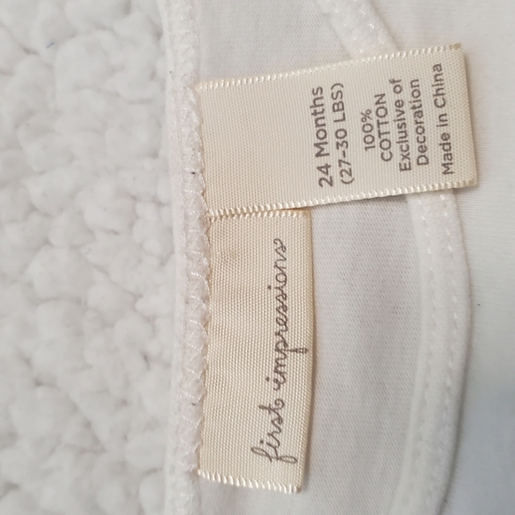 Bundle of First Impressions Baby l/s shirts. - Picture 2 of 5